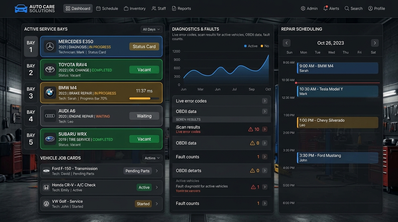 Car Workshop System
