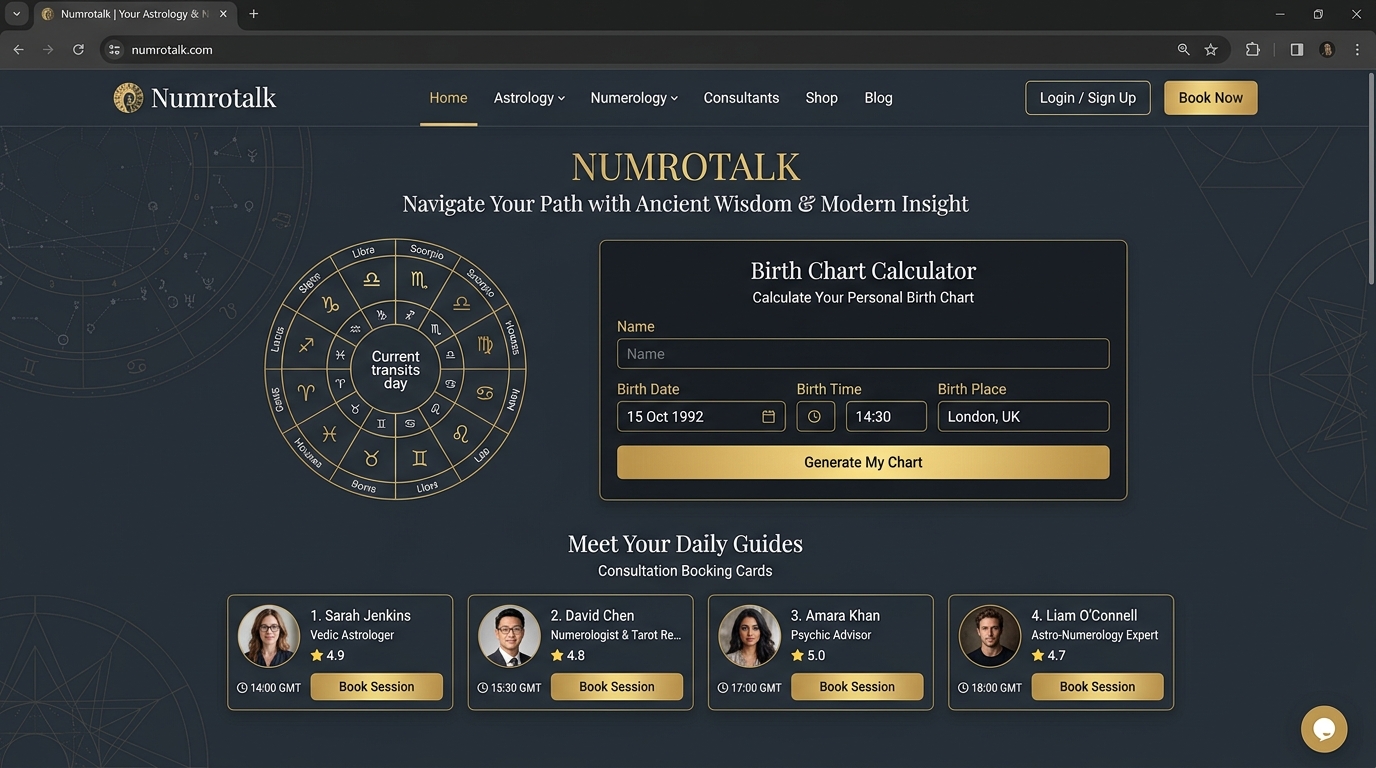 Numrotalk.in Live Website